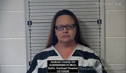Recent Mugshot Image for Rachael Deanne Butts in Jackson County, Kansas
