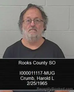 Recent Mugshot Image for Harold L Crumb in Rooks County, Kansas