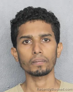 Recent Mugshot Image for FEBIN SUNIL in Broward County, Florida