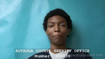 Recent Mugshot Image for ZAMARI RAIN USHER in Autauga County, Alabama