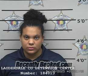 Recent Mugshot Image for KAYLA NICOLE SIMPSON in Lauderdale County, Alabama