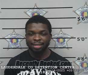 Recent Mugshot Image for TYRESE MONTRELL SINER in Lauderdale County, Alabama