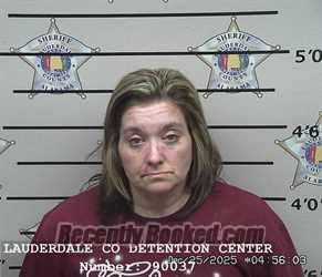 Recent Mugshot Image for JENNIFER MICHELLE PERKINS in Lauderdale County, Alabama