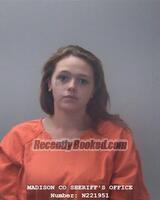 Recent Mugshot Image for DALANA NICOLE STOCKBERGER in Madison County, Alabama