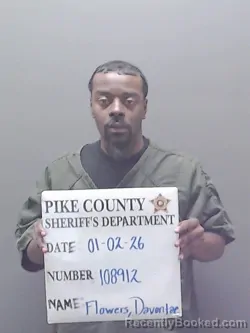 Recent Mugshot Image for DAVONTAE OBRIEN FLOWERS in Pike County, Alabama