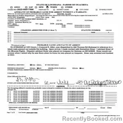 Recent Mugshot Image for DEMETRIUS LAVELL GREER in Ouachita Parish, Louisiana