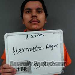 Recent Mugshot Image for ANGEL ISMAEL HERNANDEZ in Sebastian County, Arkansas