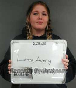 Recent Mugshot Image for Avery Hope Lamm in Sebastian County, Arkansas