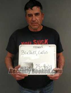 Recent Mugshot Image for CARLOS EUGENE Senior BRASHER in Sebastian County, Arkansas