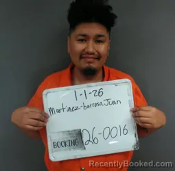 Recent Mugshot Image for Juan Felipe Martinez-Barroso in Sebastian County, Arkansas