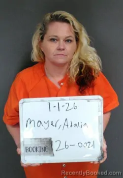 Recent Mugshot Image for Adalia Renee Mayer in Sebastian County, Arkansas