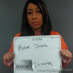 Recent Mugshot Image for Starla Renee Baker in Sebastian County, Arkansas
