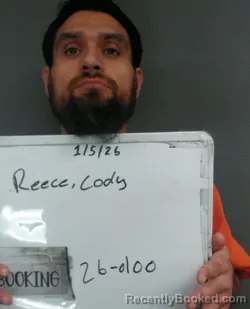 Recent Mugshot Image for Cody Wade Reece in Sebastian County, Arkansas