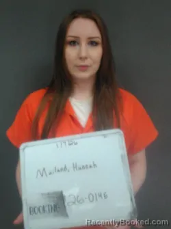 Recent Mugshot Image for Hannah Gabrielle Mailand in Sebastian County, Arkansas