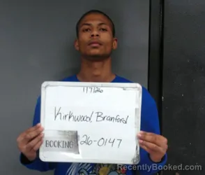 Recent Mugshot Image for Branford LEWIS ANTONIO Kirkwood in Sebastian County, Arkansas