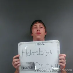 Recent Mugshot Image for Elijah David Neil Helms in Sebastian County, Arkansas
