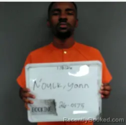 Recent Mugshot Image for YANN EBANGA NOUCK in Sebastian County, Arkansas