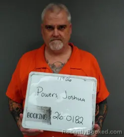 Recent Mugshot Image for JOSHUA RAY POWERS in Sebastian County, Arkansas