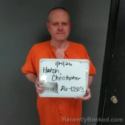 Recent Mugshot Image for Christopher Hughes Hatch in Sebastian County, Arkansas