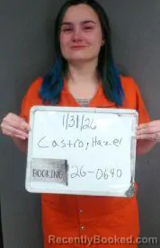 Recent Mugshot Image for Hazel Breann Castro in Sebastian County, Arkansas