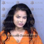 Recent Mugshot Image for Karina Lopez Farias in Maricopa County, Arizona