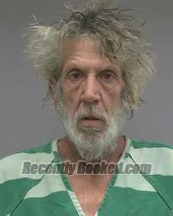 Booking photo from Alachua County, Florida