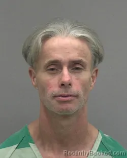Booking photo from Alachua County, Florida