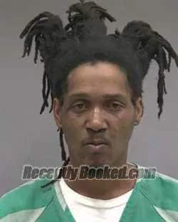 Booking photo from Alachua County, Florida