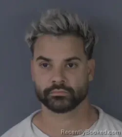 Booking photo from Clay County, Florida