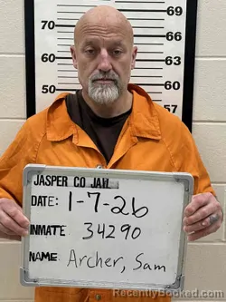 Mugshot of SAM HENRY ARCHER