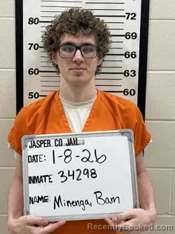 Mugshot of BAM ALLEN MINENGA