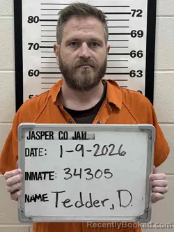 Mugshot of DOUGLAS BENTON TEDDER