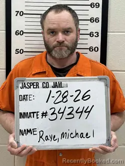 Mugshot of MICHAEL TYLER RAYE