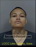 Booking photo from Linn County, Iowa