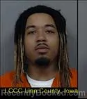 Booking photo from Linn County, Iowa