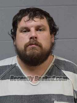 Booking photo from MIlls County, Iowa