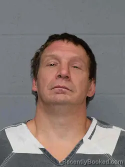 Booking photo from MIlls County, Iowa