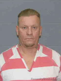 Booking photo from MIlls County, Iowa