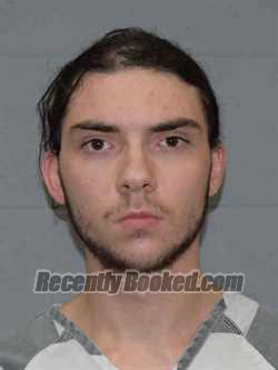 Booking photo from MIlls County, Iowa