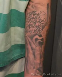 Booking photo from Polk County, Iowa