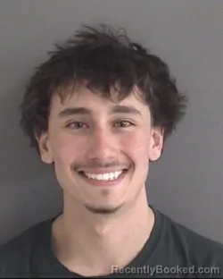 Booking photo from Story County, Iowa