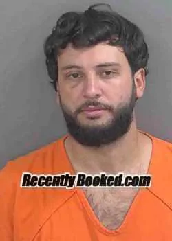 Booking photo from Collier County, Florida