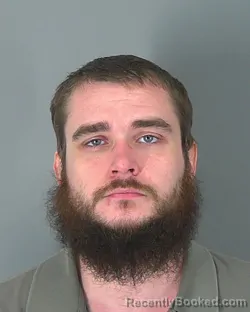 Booking photo from Spartanburg County, South Carolina