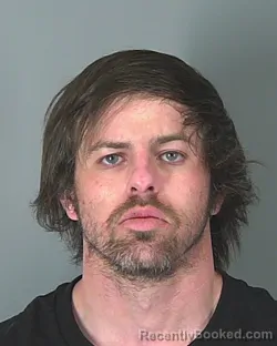 Booking photo from Spartanburg County, South Carolina