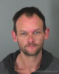 Booking photo from Spartanburg County, South Carolina