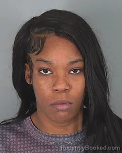 Mugshot of TEZARIA JONES