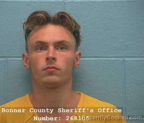 Mugshot of JORDAN SKYLER SHELDON-HUFFEY