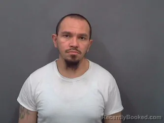 Booking photo from Cassia County, Idaho