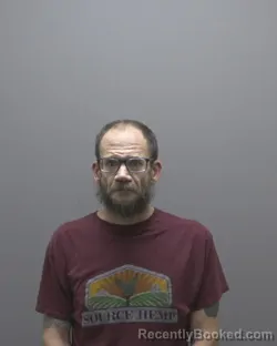 Booking photo from Alamance County, North Carolina