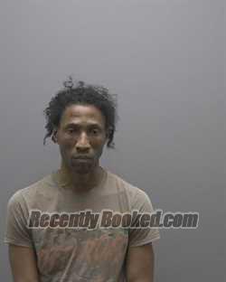 Booking photo from Alamance County, North Carolina